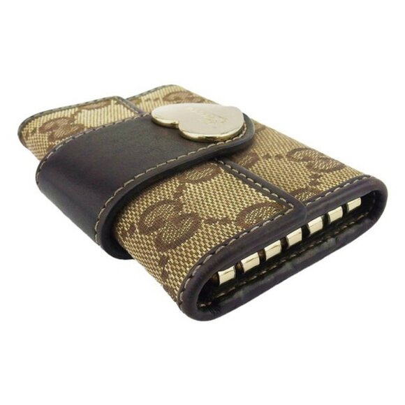 GUCCI Key Case GG Pattern Authentic Used - Picture 4 of 10
